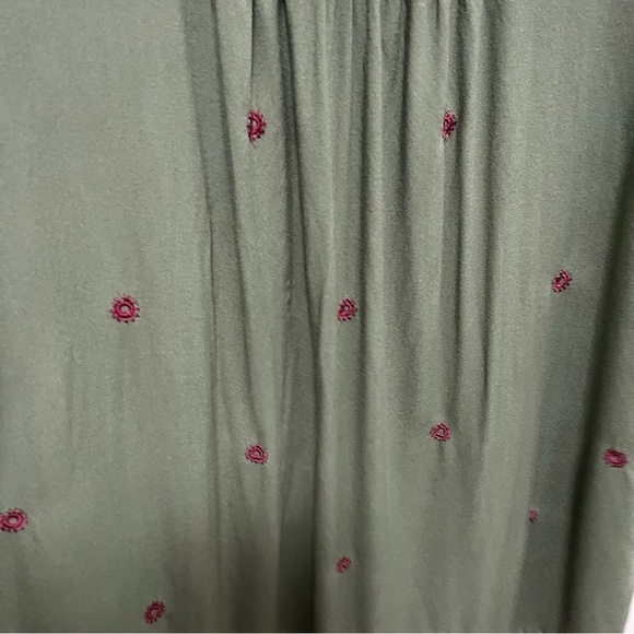 Sundance LUCIENNE DRESS Embroidered Floral Dress, size S - Picture 7 of 8